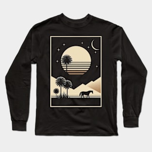 Moonlit Oasis Long Sleeve T-Shirt